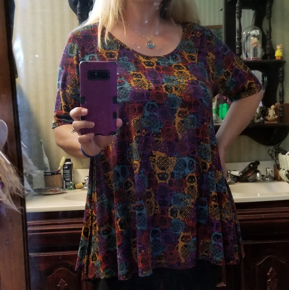 Lularoe Perfect T Owl Print